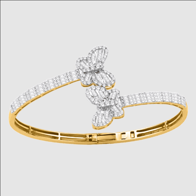 Yellow Buttterfly Gold Diamond Ring Yellow Buttterfly Gold Diamond Ring